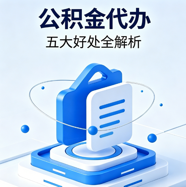 丽水公积金代办到底值不值？这5大好处让你少走弯路